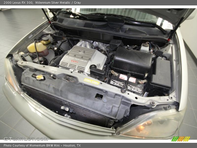Millennium Silver Metallic / Gray 2000 Lexus RX 300