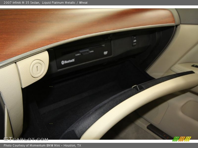 Liquid Platinum Metallic / Wheat 2007 Infiniti M 35 Sedan