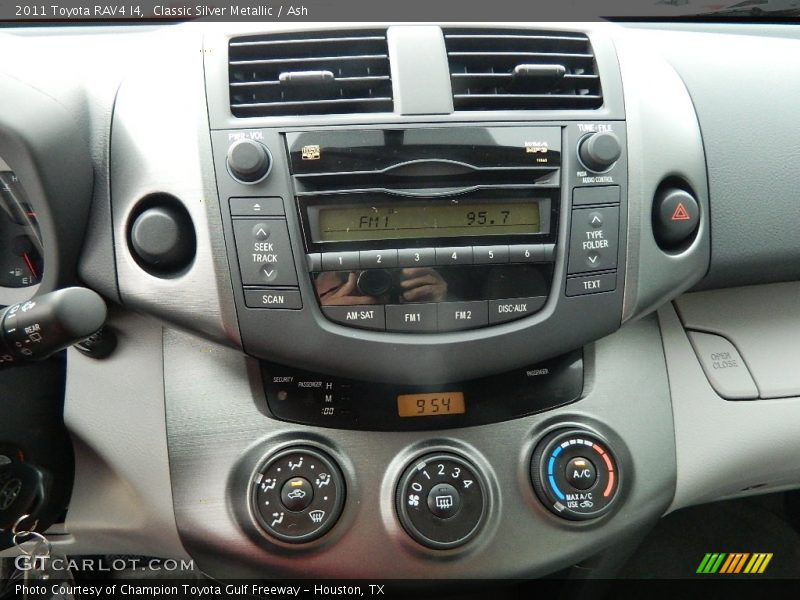 Controls of 2011 RAV4 I4