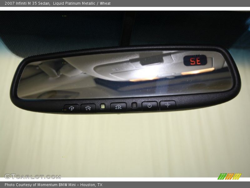 Liquid Platinum Metallic / Wheat 2007 Infiniti M 35 Sedan
