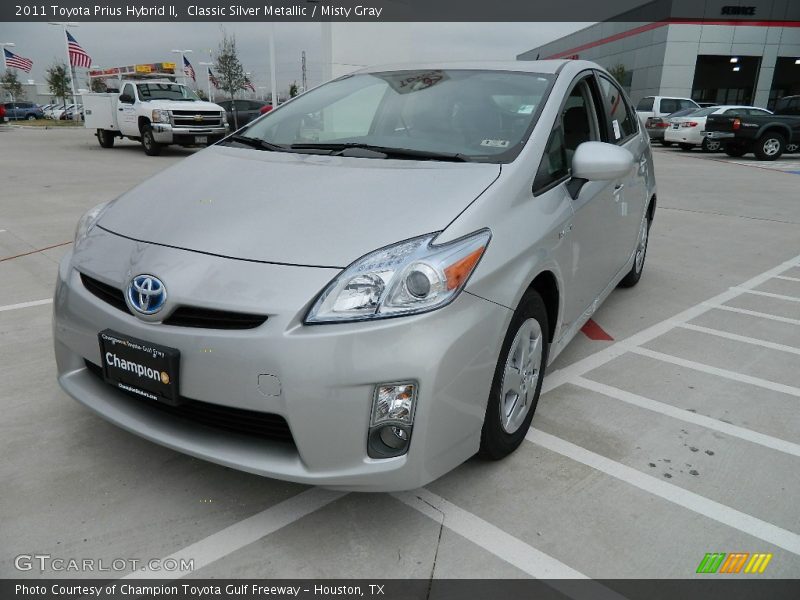 Classic Silver Metallic / Misty Gray 2011 Toyota Prius Hybrid II