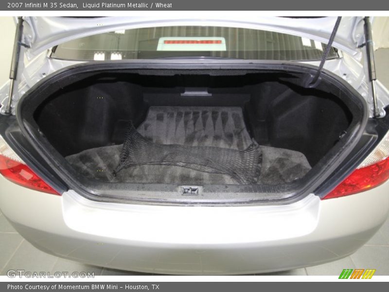 Liquid Platinum Metallic / Wheat 2007 Infiniti M 35 Sedan