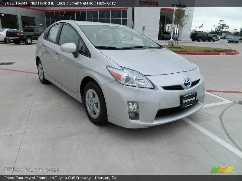 Classic Silver Metallic / Misty Gray 2011 Toyota Prius Hybrid II
