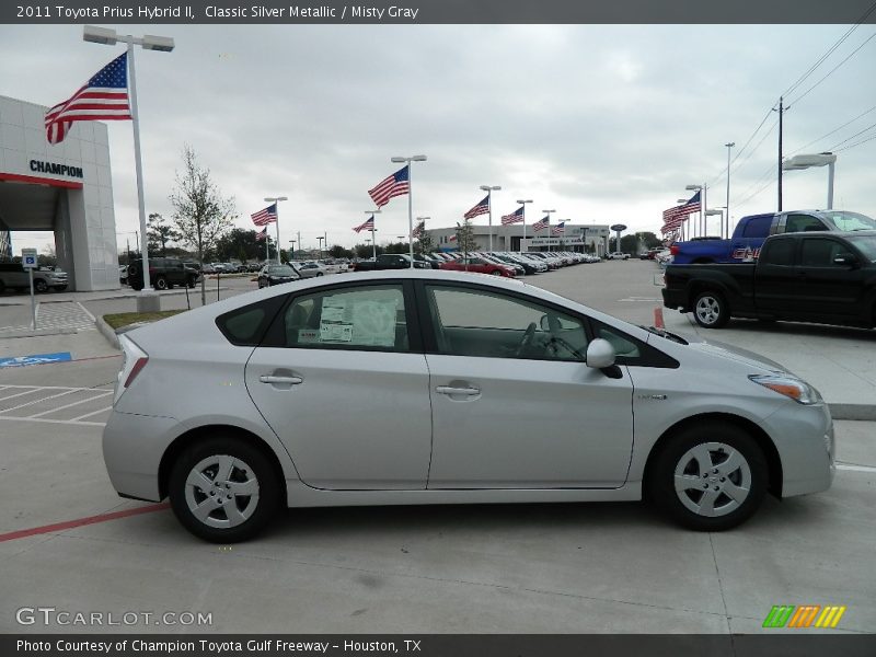 Classic Silver Metallic / Misty Gray 2011 Toyota Prius Hybrid II