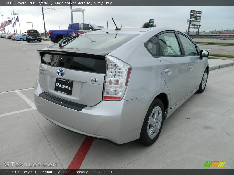 Classic Silver Metallic / Misty Gray 2011 Toyota Prius Hybrid II