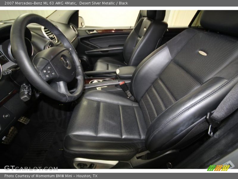  2007 ML 63 AMG 4Matic Black Interior