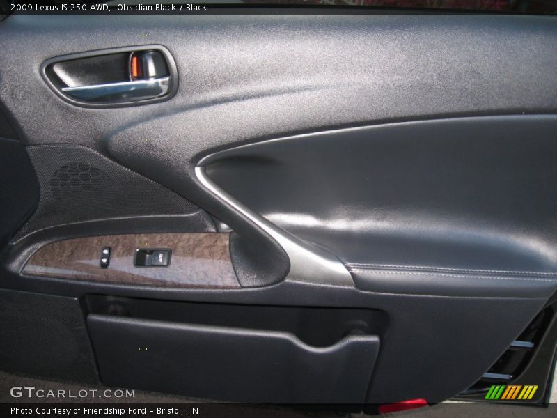 Obsidian Black / Black 2009 Lexus IS 250 AWD