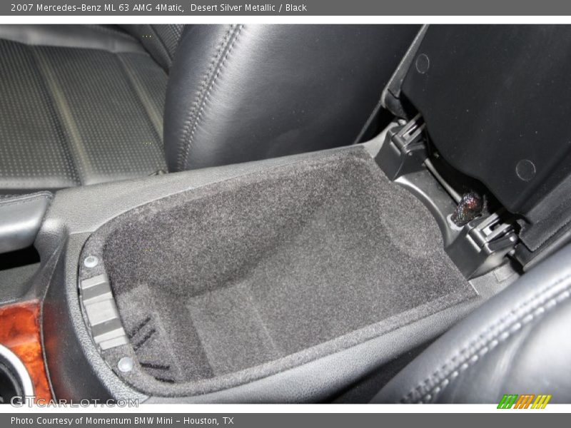 Desert Silver Metallic / Black 2007 Mercedes-Benz ML 63 AMG 4Matic
