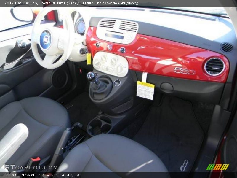 Dashboard of 2012 500 Pop