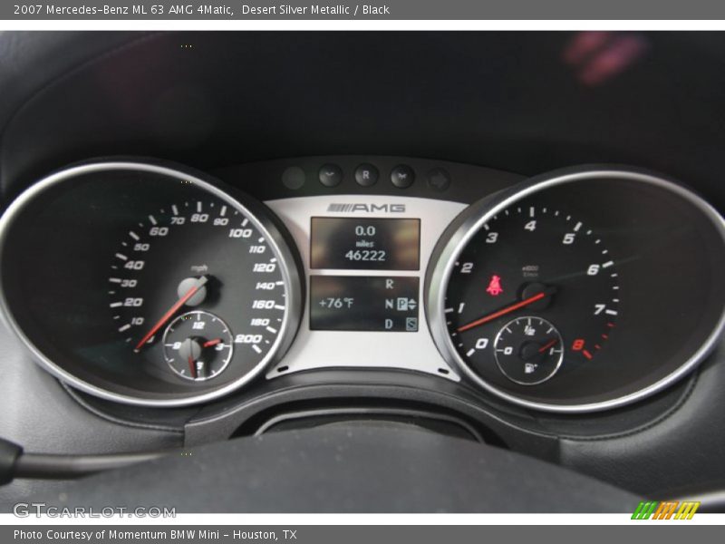  2007 ML 63 AMG 4Matic 63 AMG 4Matic Gauges