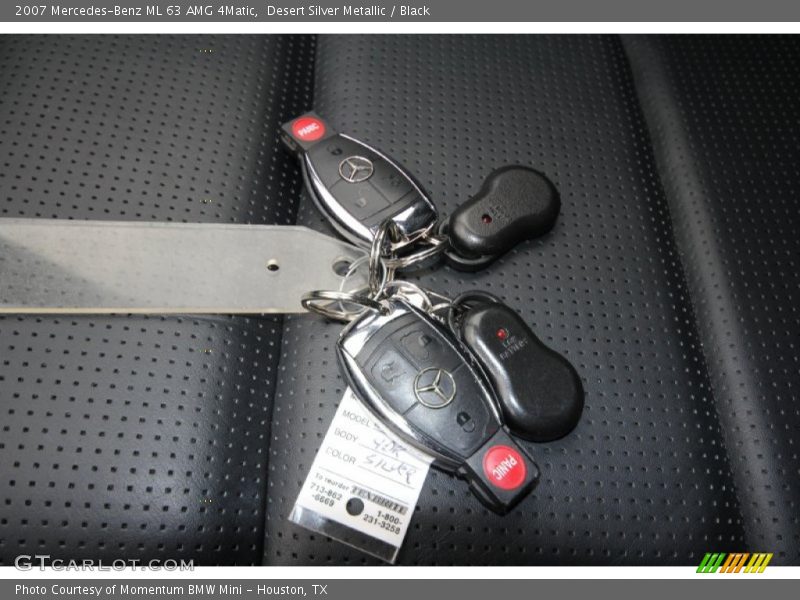 Keys of 2007 ML 63 AMG 4Matic