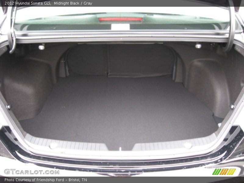 Midnight Black / Gray 2012 Hyundai Sonata GLS