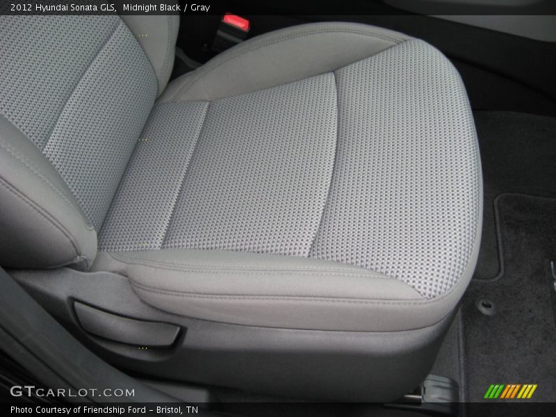 Midnight Black / Gray 2012 Hyundai Sonata GLS