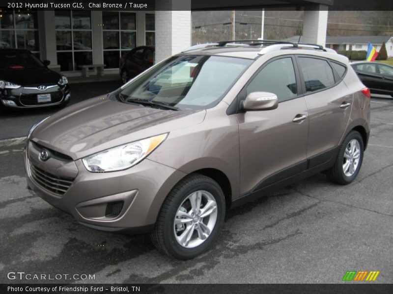 Chai Bronze / Taupe 2012 Hyundai Tucson GLS