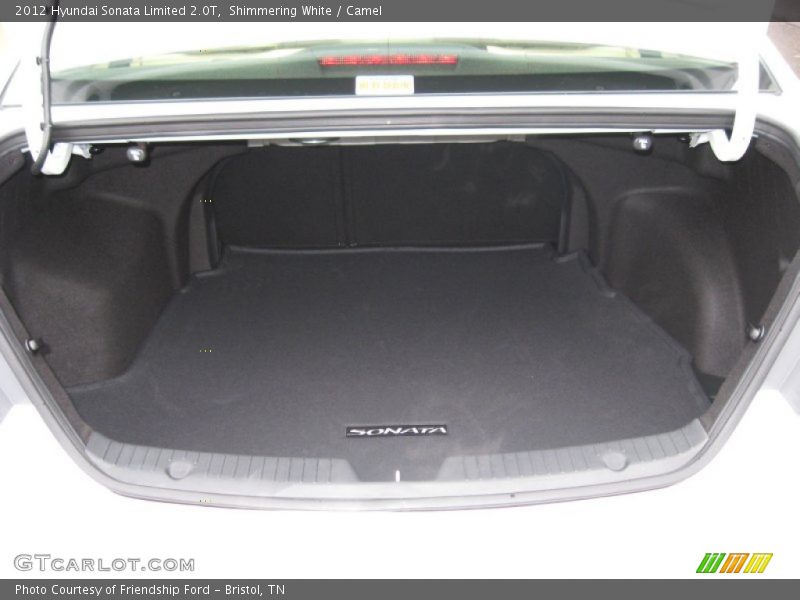 Shimmering White / Camel 2012 Hyundai Sonata Limited 2.0T