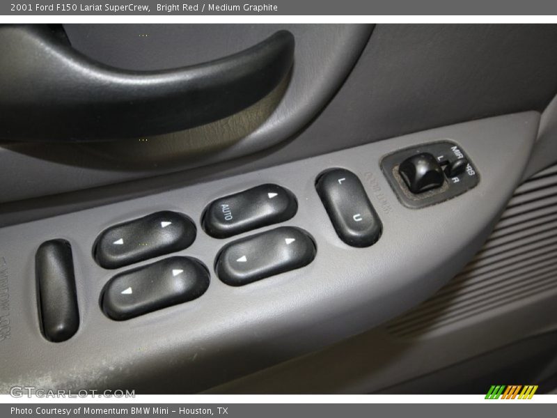 Bright Red / Medium Graphite 2001 Ford F150 Lariat SuperCrew