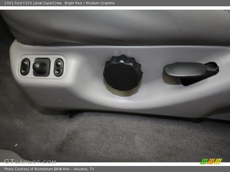 Bright Red / Medium Graphite 2001 Ford F150 Lariat SuperCrew