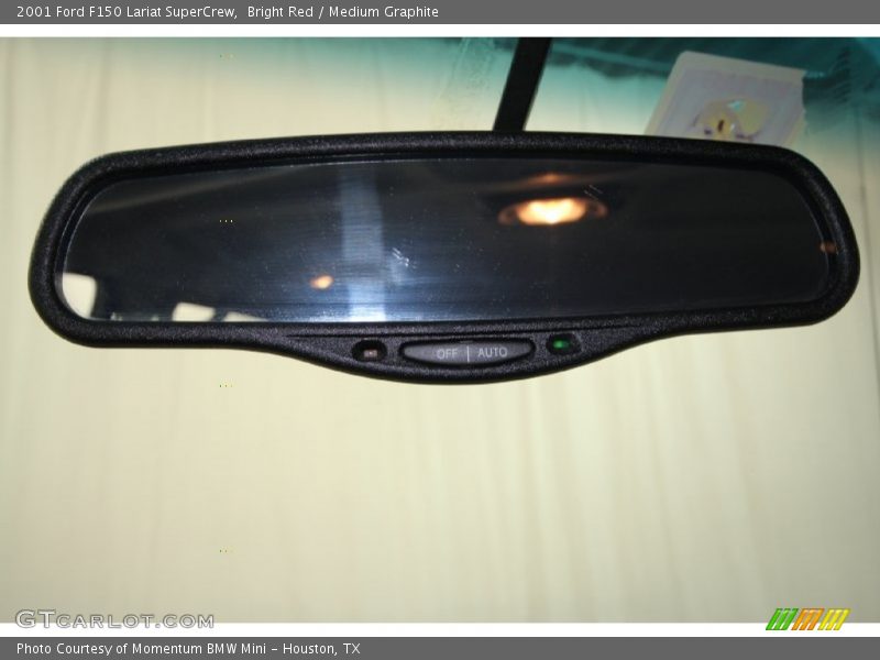Bright Red / Medium Graphite 2001 Ford F150 Lariat SuperCrew