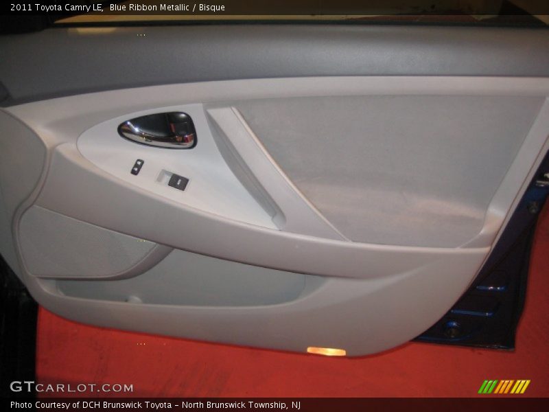 Blue Ribbon Metallic / Bisque 2011 Toyota Camry LE