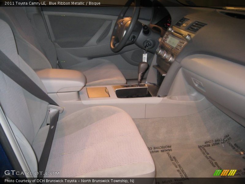 Blue Ribbon Metallic / Bisque 2011 Toyota Camry LE