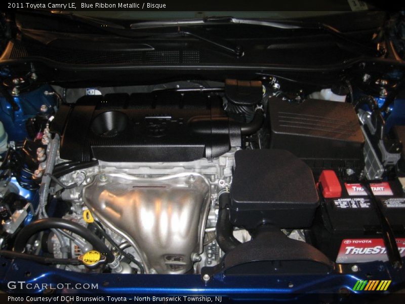 Blue Ribbon Metallic / Bisque 2011 Toyota Camry LE