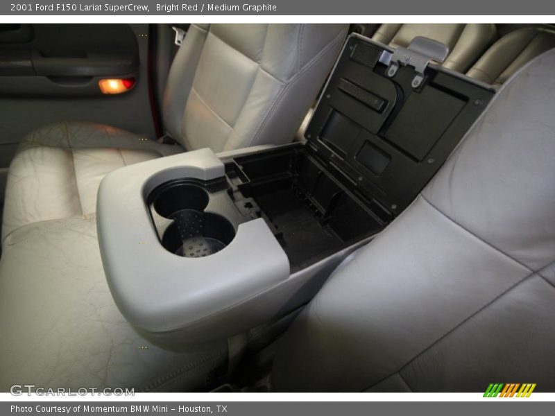 Bright Red / Medium Graphite 2001 Ford F150 Lariat SuperCrew