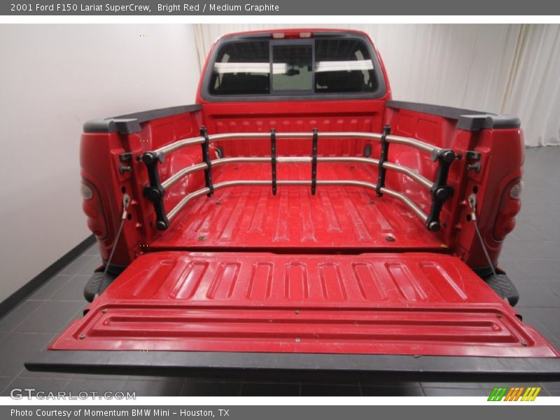 Bright Red / Medium Graphite 2001 Ford F150 Lariat SuperCrew