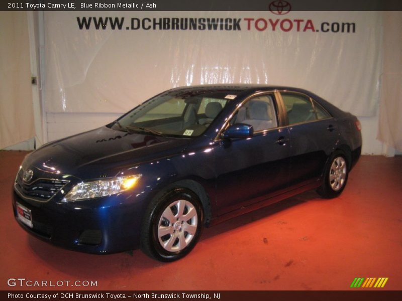 Blue Ribbon Metallic / Ash 2011 Toyota Camry LE