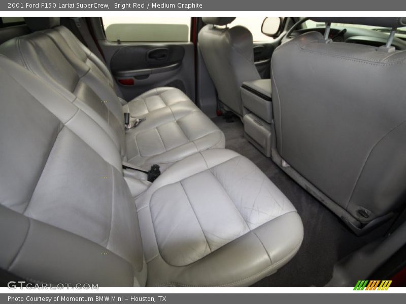 Bright Red / Medium Graphite 2001 Ford F150 Lariat SuperCrew