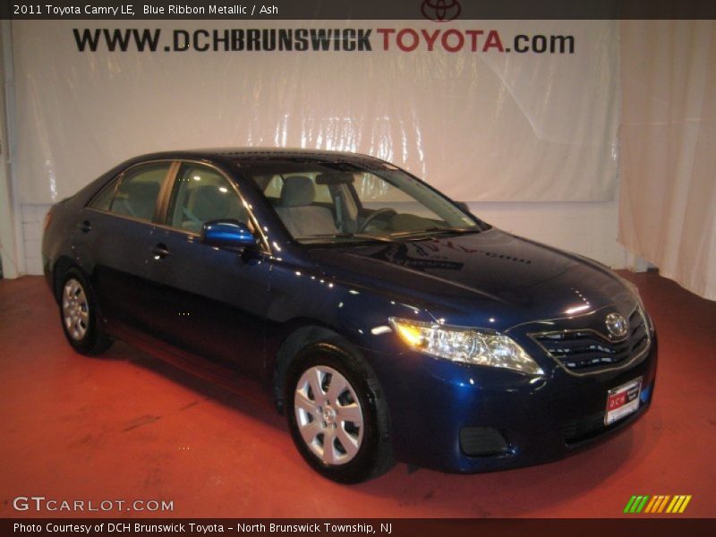 Blue Ribbon Metallic / Ash 2011 Toyota Camry LE