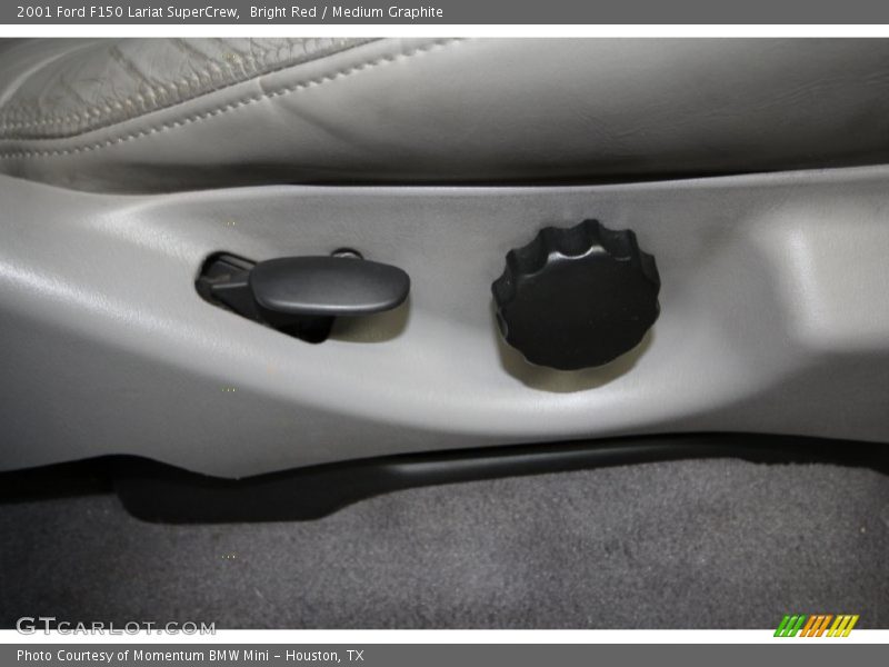 Bright Red / Medium Graphite 2001 Ford F150 Lariat SuperCrew