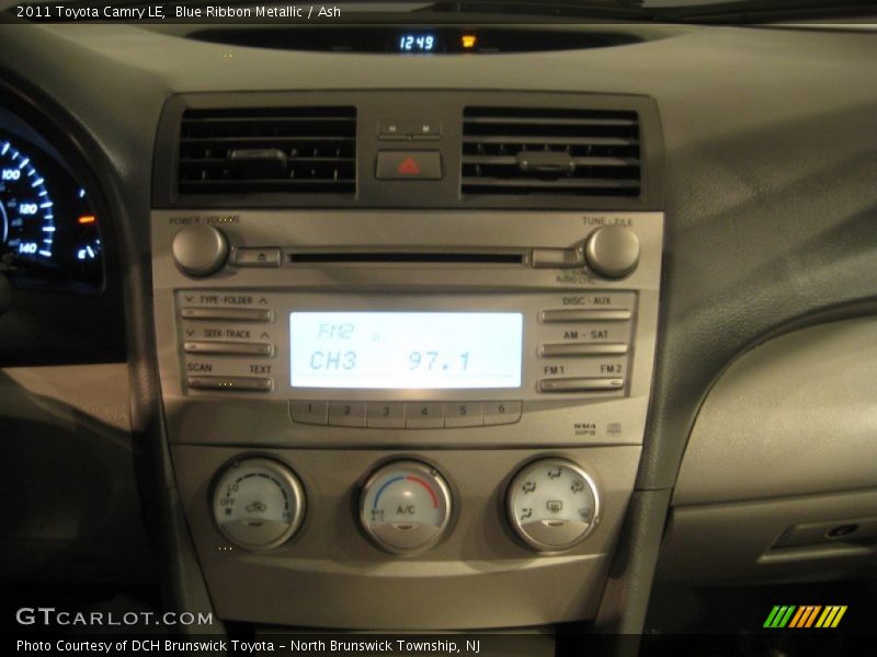 Blue Ribbon Metallic / Ash 2011 Toyota Camry LE