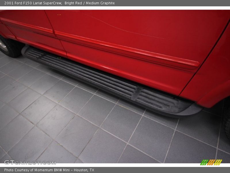 Bright Red / Medium Graphite 2001 Ford F150 Lariat SuperCrew