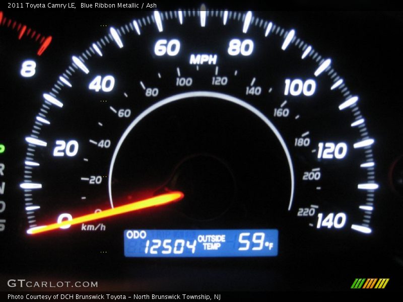 Blue Ribbon Metallic / Ash 2011 Toyota Camry LE