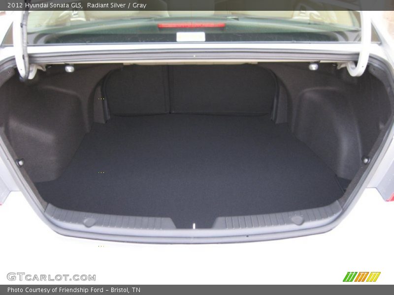 Radiant Silver / Gray 2012 Hyundai Sonata GLS