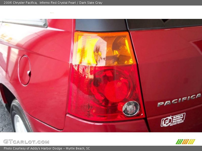 Inferno Red Crystal Pearl / Dark Slate Gray 2006 Chrysler Pacifica