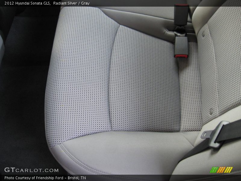 Radiant Silver / Gray 2012 Hyundai Sonata GLS