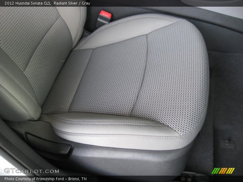 Radiant Silver / Gray 2012 Hyundai Sonata GLS