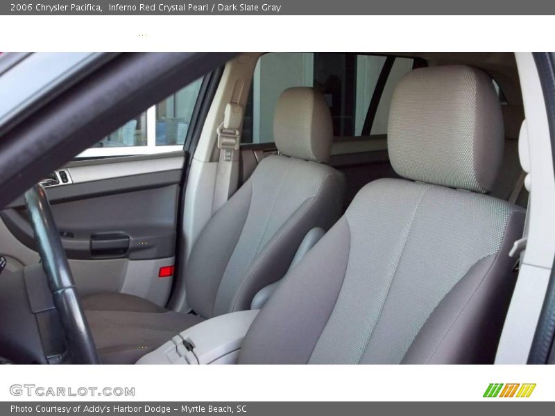 Inferno Red Crystal Pearl / Dark Slate Gray 2006 Chrysler Pacifica