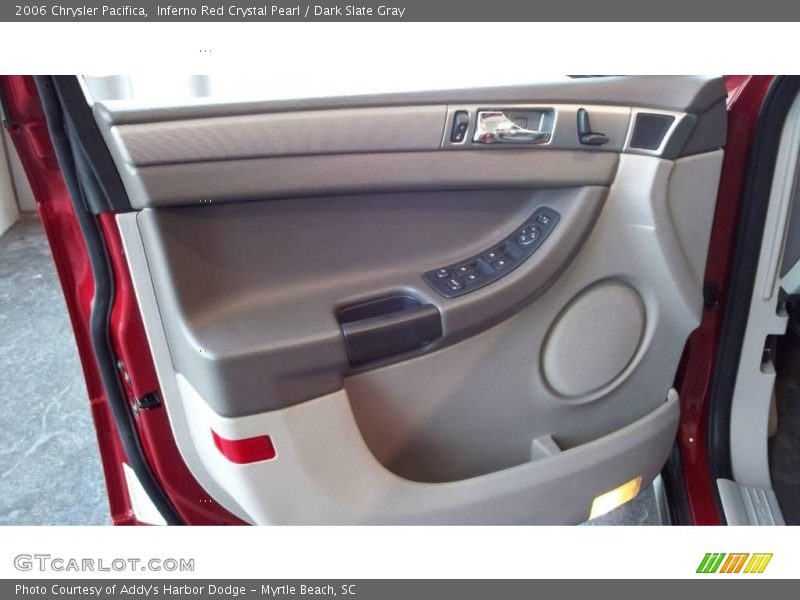 Inferno Red Crystal Pearl / Dark Slate Gray 2006 Chrysler Pacifica