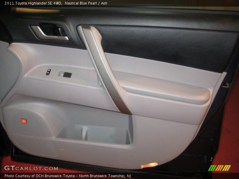 Nautical Blue Pearl / Ash 2011 Toyota Highlander SE 4WD