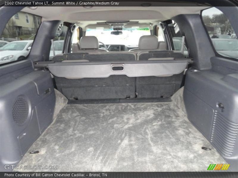 Summit White / Graphite/Medium Gray 2002 Chevrolet Tahoe LT