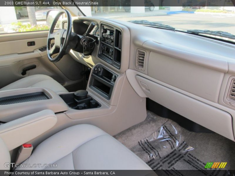 Onyx Black / Neutral/Shale 2003 GMC Yukon SLT 4x4
