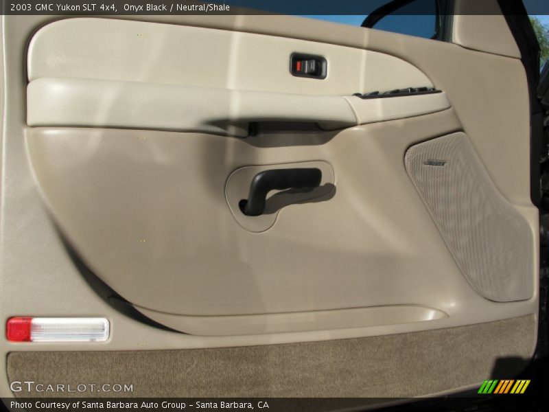 Onyx Black / Neutral/Shale 2003 GMC Yukon SLT 4x4