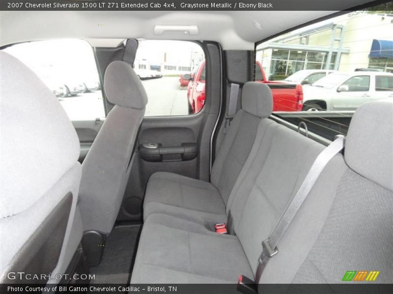 Graystone Metallic / Ebony Black 2007 Chevrolet Silverado 1500 LT Z71 Extended Cab 4x4
