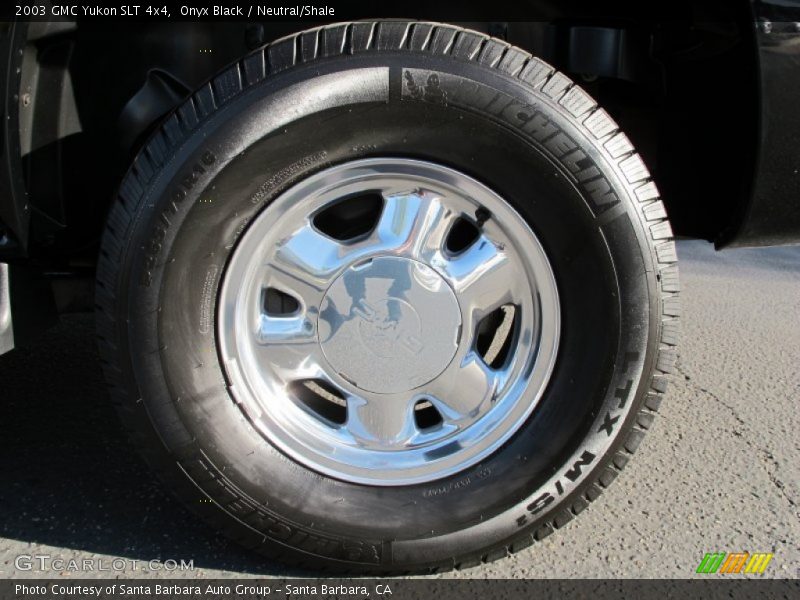 Onyx Black / Neutral/Shale 2003 GMC Yukon SLT 4x4