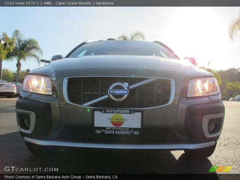 Caper Green Metallic / Sandstone 2010 Volvo XC70 3.2 AWD