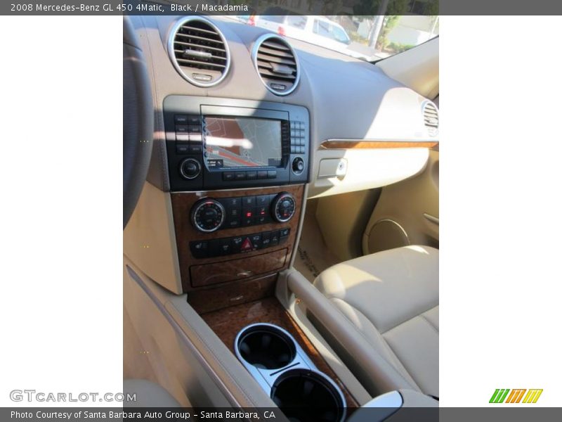 Black / Macadamia 2008 Mercedes-Benz GL 450 4Matic