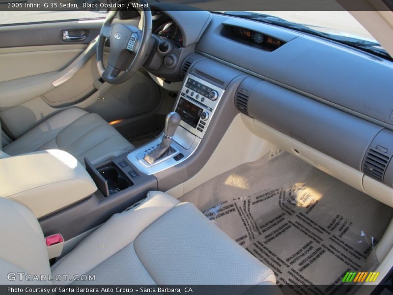 Black Obsidian / Wheat 2005 Infiniti G 35 Sedan