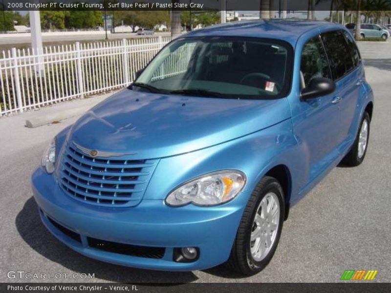 Surf Blue Pearl / Pastel Slate Gray 2008 Chrysler PT Cruiser Touring